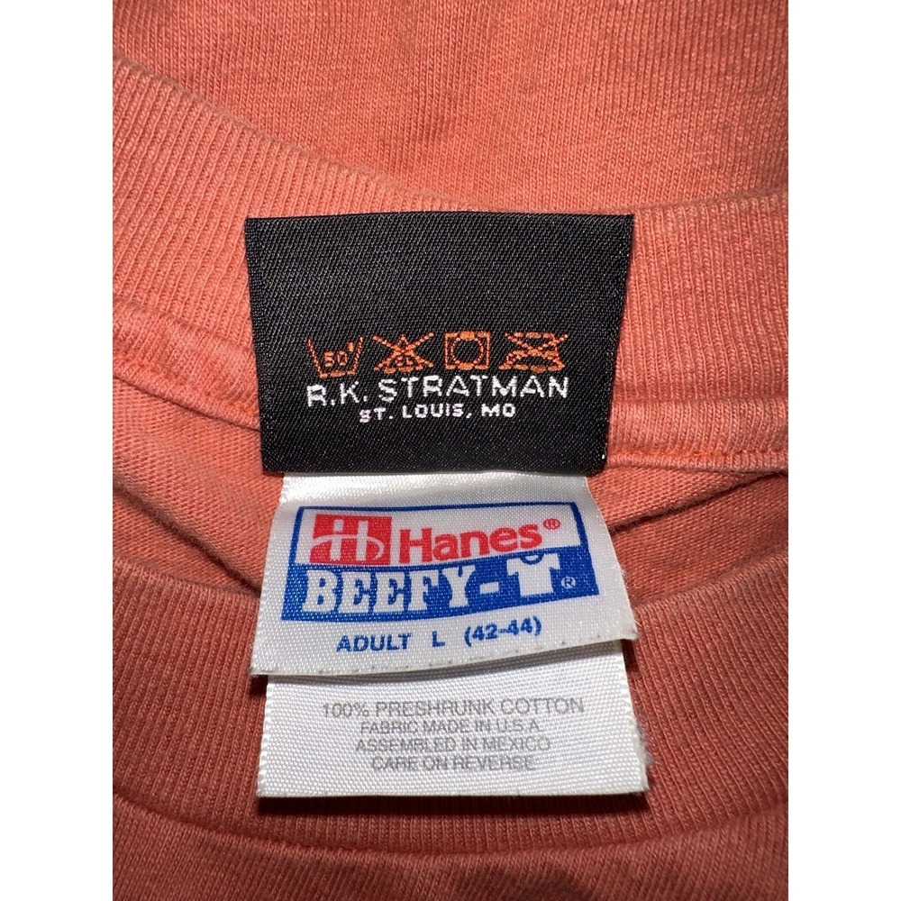 Harley Davidson TShirt Size L Vintage 1995 Plant Tour St Louse MO Short Sleeve - Picture 3 of 7